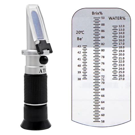 honey refractometer how to use|handheld honey refractometer.